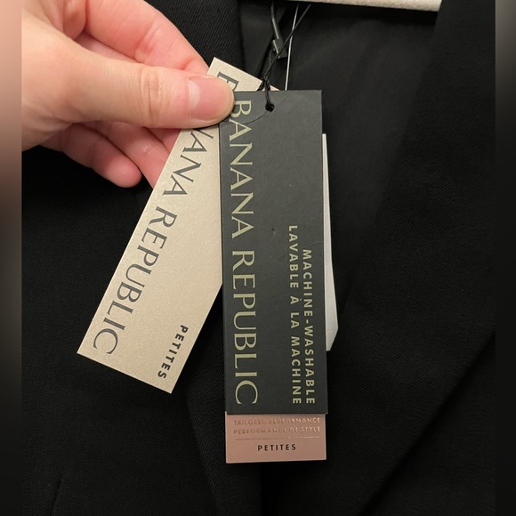 Must go before 27th! New with Tag! Banana Republic Blazer Size 00 Petite - Picture 3 of 3